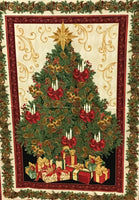 Holiday Christmas Tree Panel 101733