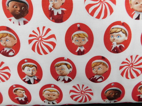 Quilting Treasures Elf on the Shelf Red Toss 102741
