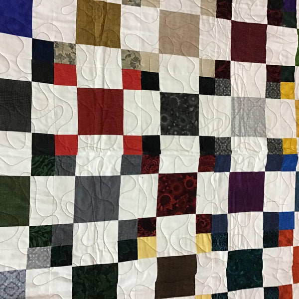 Gift 09 Checker Board Finished Quilt 50x58 105826