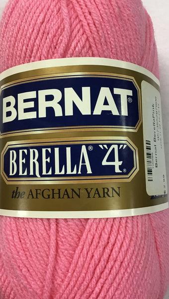 Bernat Berella 4 Acrylic Yarn Pink 100689