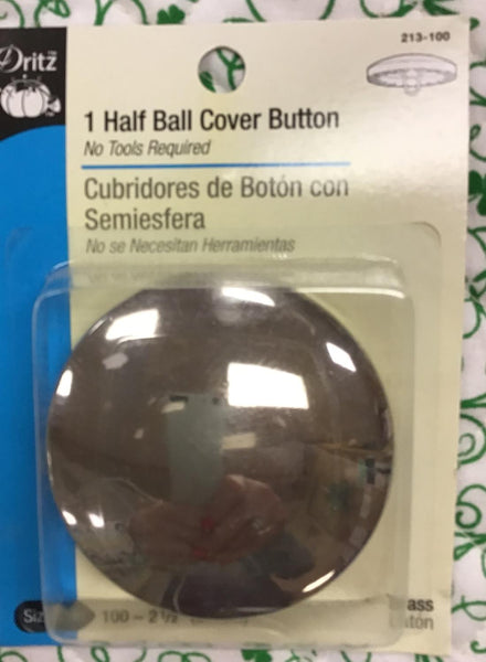 1 Half Ball Cover Button