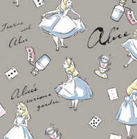 Camelot Fabrics Alice in Wonderland qd500299