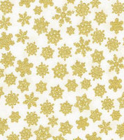 Snowflakes Ivory Robert Kaufman 106549