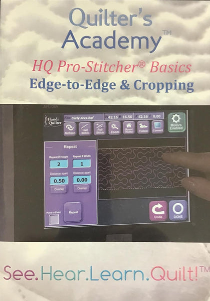 Quilter's Academy HQ Pro-Stitcher Basics 102796