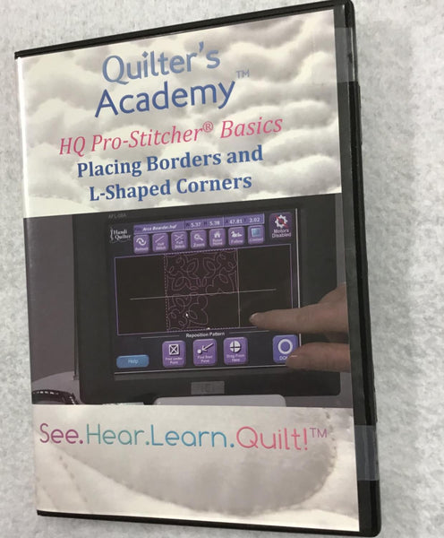Quilters Academy HQ Pro Stitcher Basics 102795