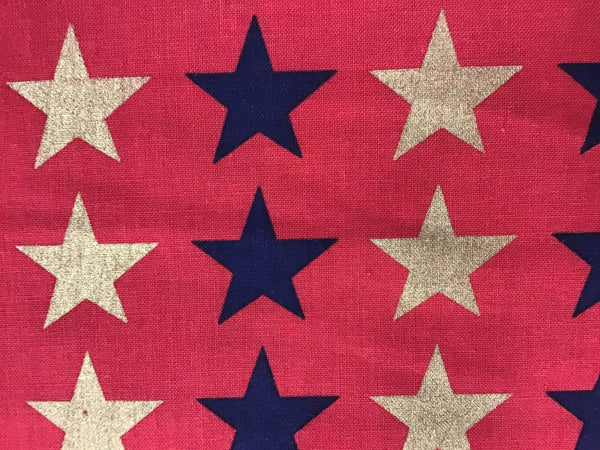 Windham Fabrics Quilts of Valor Blue and Gold Stars