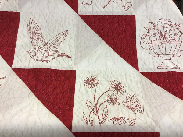 Windham Fabrics Redworks 102881